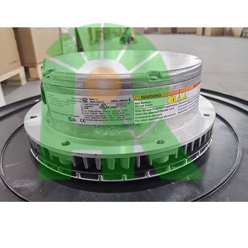 ZIEHL-ABEGG RH56V-ZIK.GL.1R 116758  3~ 380-480V 50/60Hz 3100W 1560rpm Centrifugal fan RH56V-ZIK.GG.1R Cooling Fan used in AHU Data Center