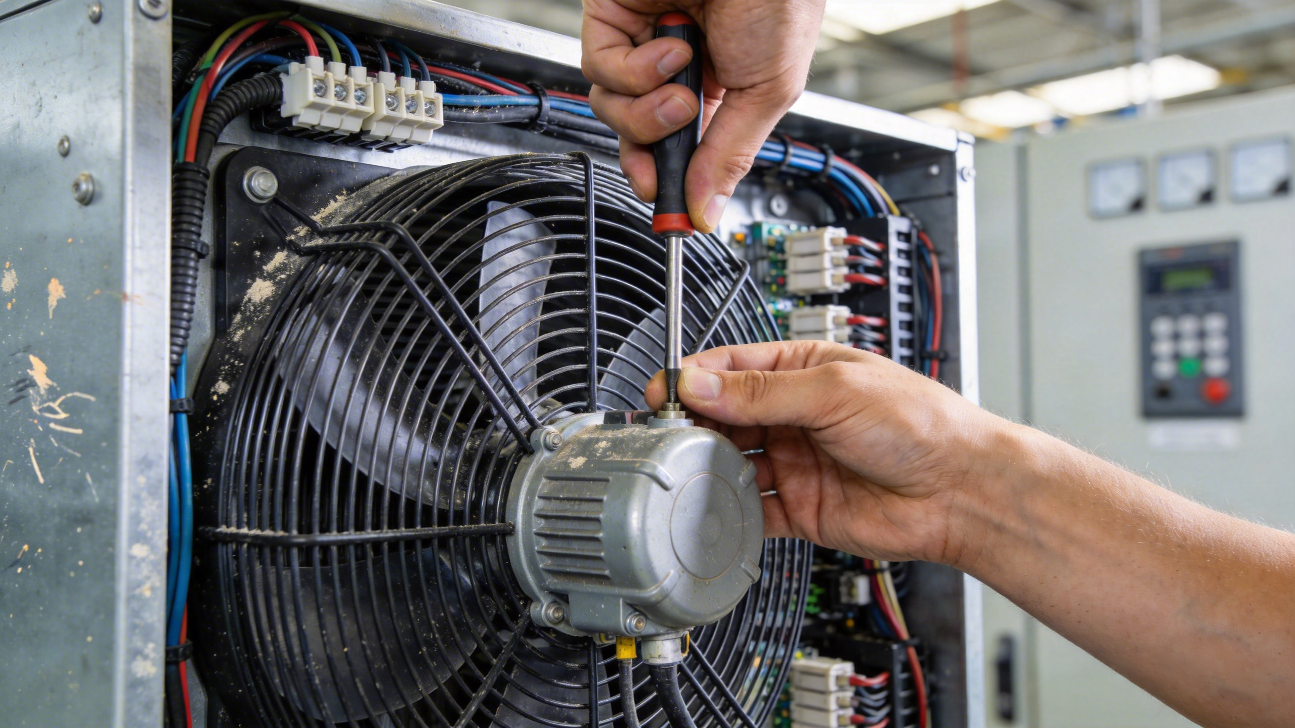 Fan damage maintenance