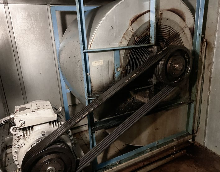 The efficiency of belt transmission is relatively low, and there is a large space for renovation(Source|AIRnorm GmbH)