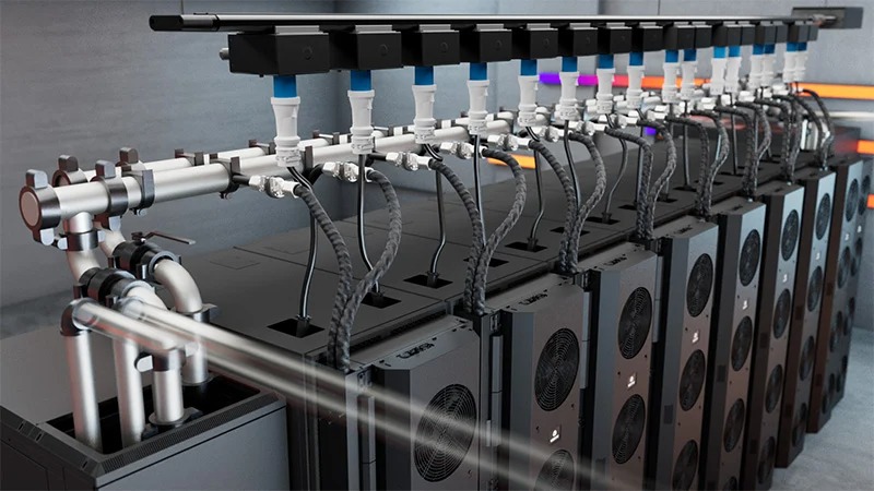  For a liquid-to-air system, the CDU transfers the heat to the ambient supply utilizing a heat exchange coil design within the CDU.